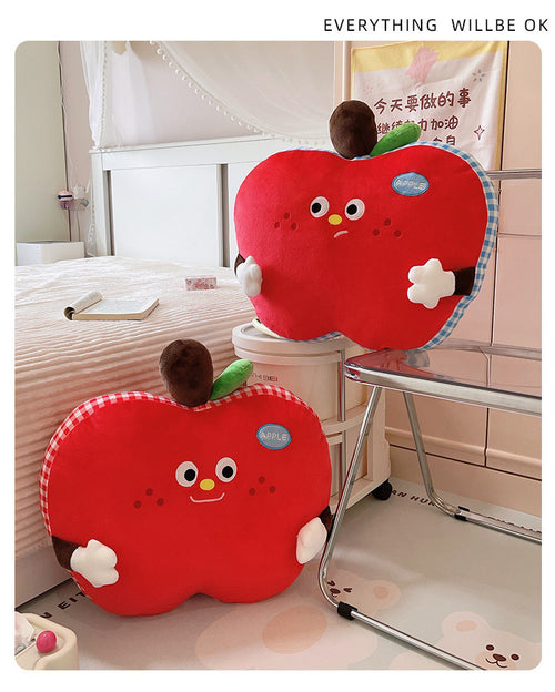 Apple Plush Pillow