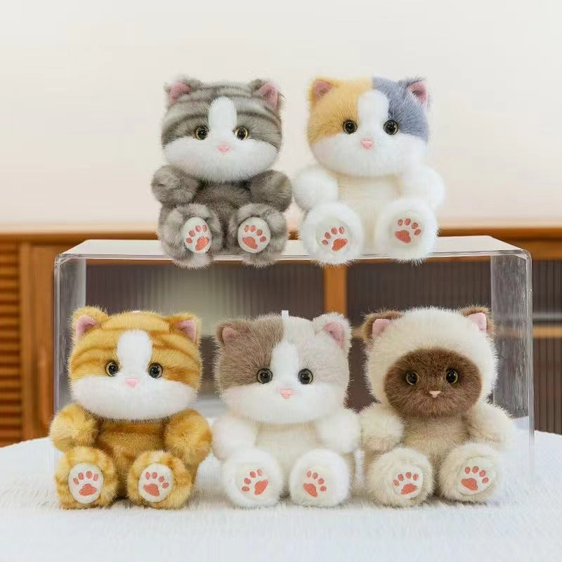 Realistic Cat Plush Toy