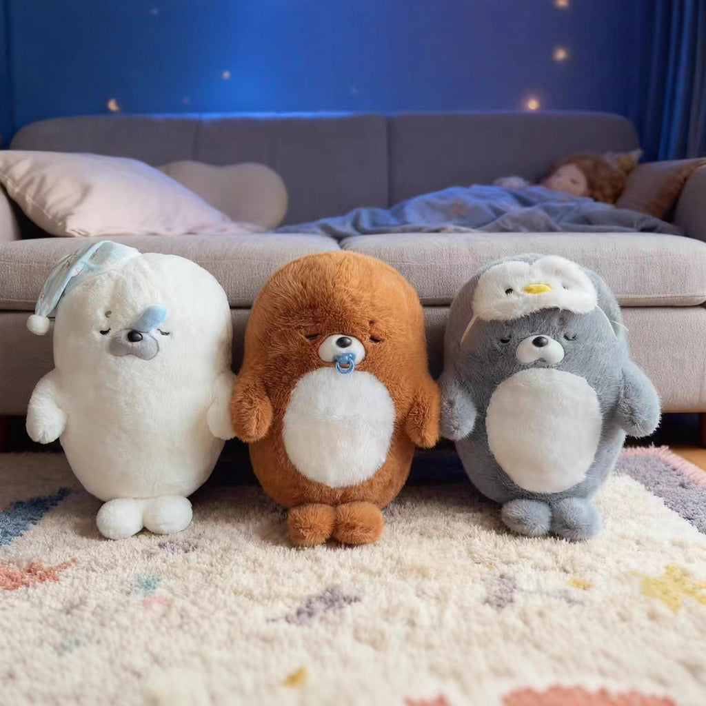 Seal Plush Toy for Bedtime Cuddling