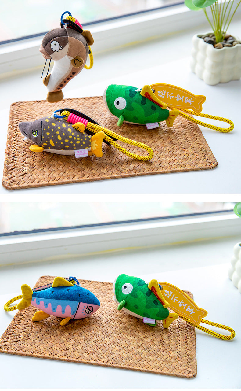 Cute Fish Plush Keychains | Low MOQ Bag Charms