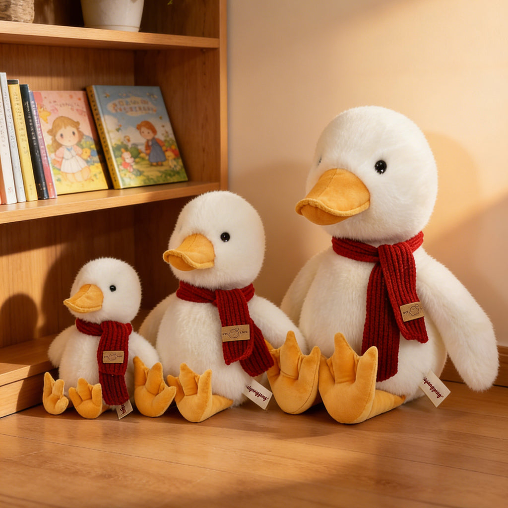Cute White Duck Plush Toy