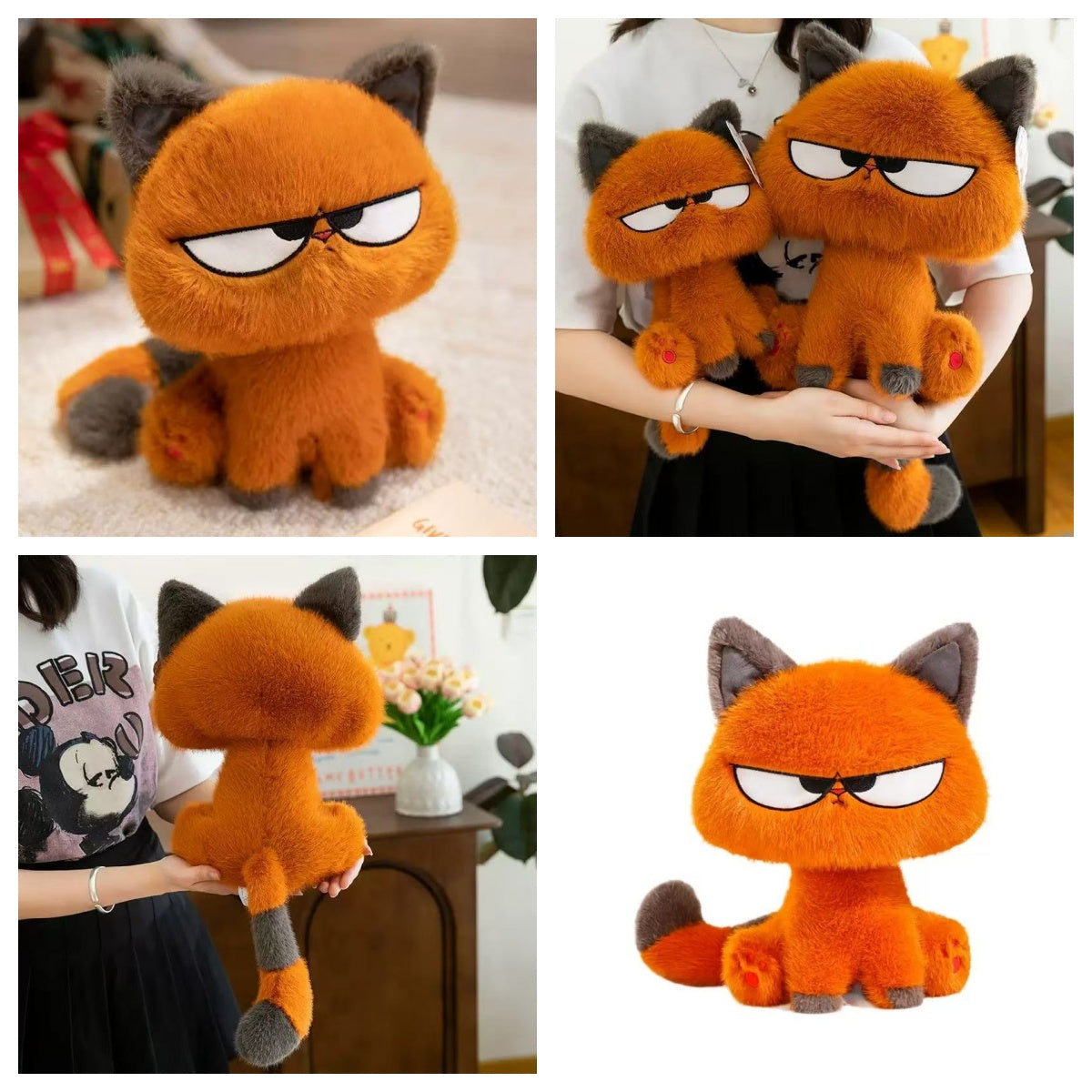 The Ultimate Grumpy Orange Cat Plush Collection
