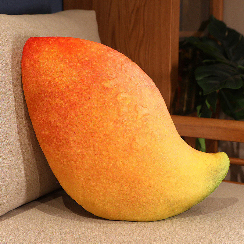 Realistic Fruit Plush Pillows & Cushions — 13 Varieties