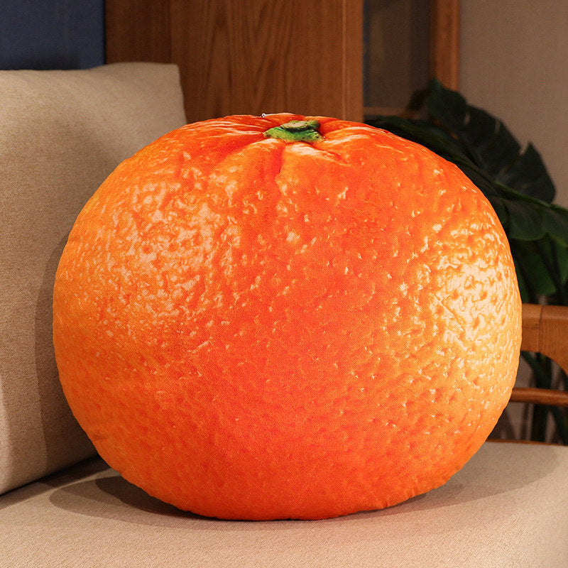 Realistic Fruit Plush Pillows & Cushions — 13 Varieties