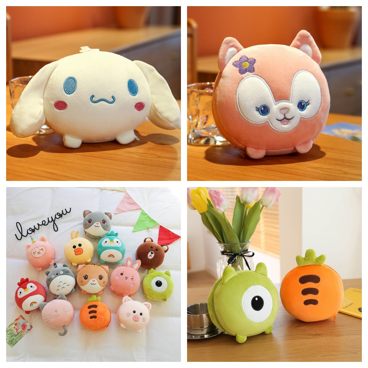2026 Joy Economy Collection: 13-Piece Aesthetic Plush Bag Charm