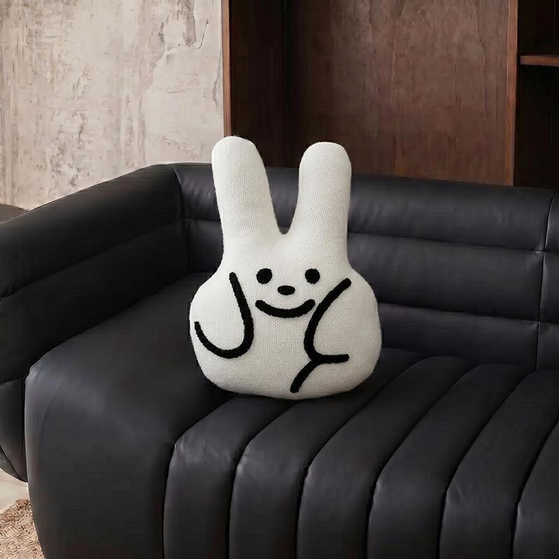 Bulk custom scissors hand shape plush pillow for worldwide boutique vendors.