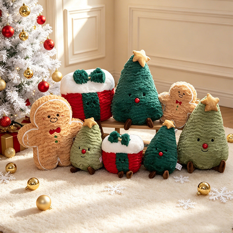 Bulk festive christmas cushion collection arranged neatly for seasonal visual merchandising, perfect for boutique room decor.