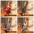 Wholesale realistic fish plush bag charm assortment featuring vibrant reef fish, ideal for aquarium gift shop displays.