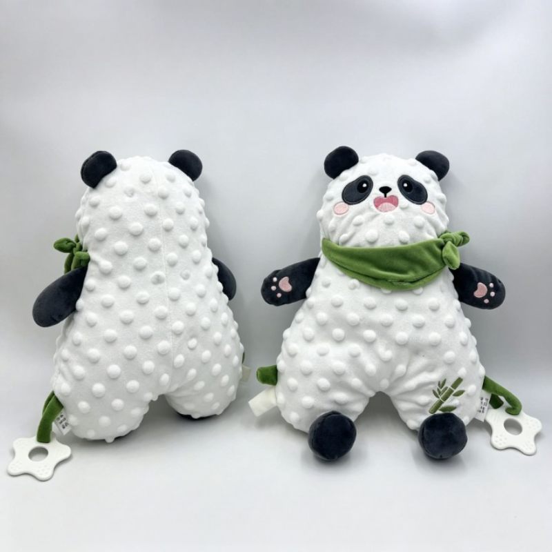 bulk-panda-minky-dot-baby-comforter-low-moq-wholesale
