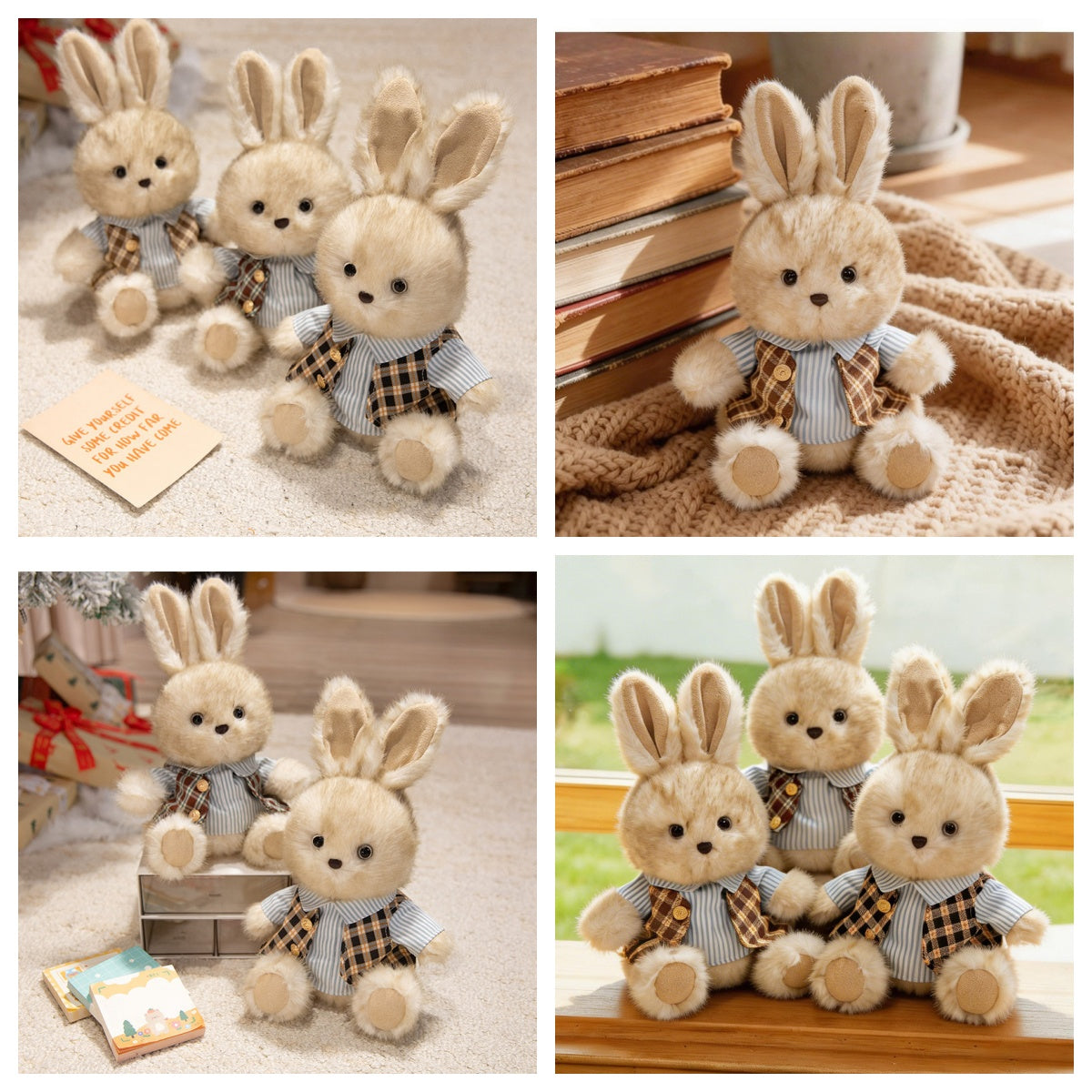 Bulk stuffed bunnies boutique gift shop wholesale toys