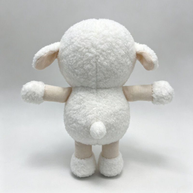 bulk-white-sheep-plush-back-view-b2b-vendor