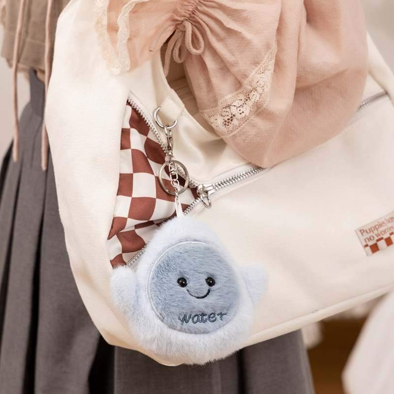 custom-plush-water-drop-keyring-factory-sourcing