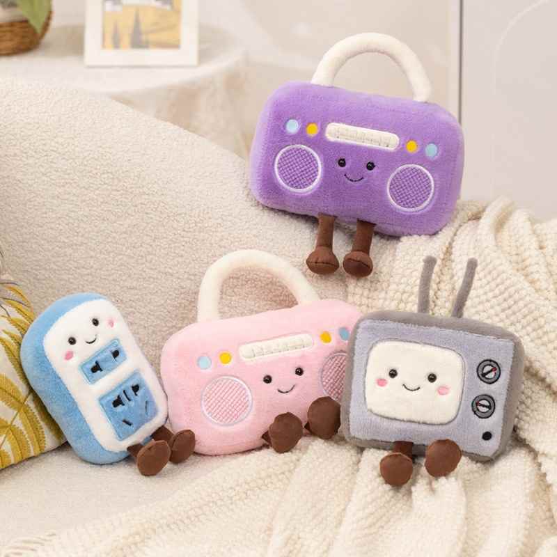 Custom OEM retro electronic plush toys