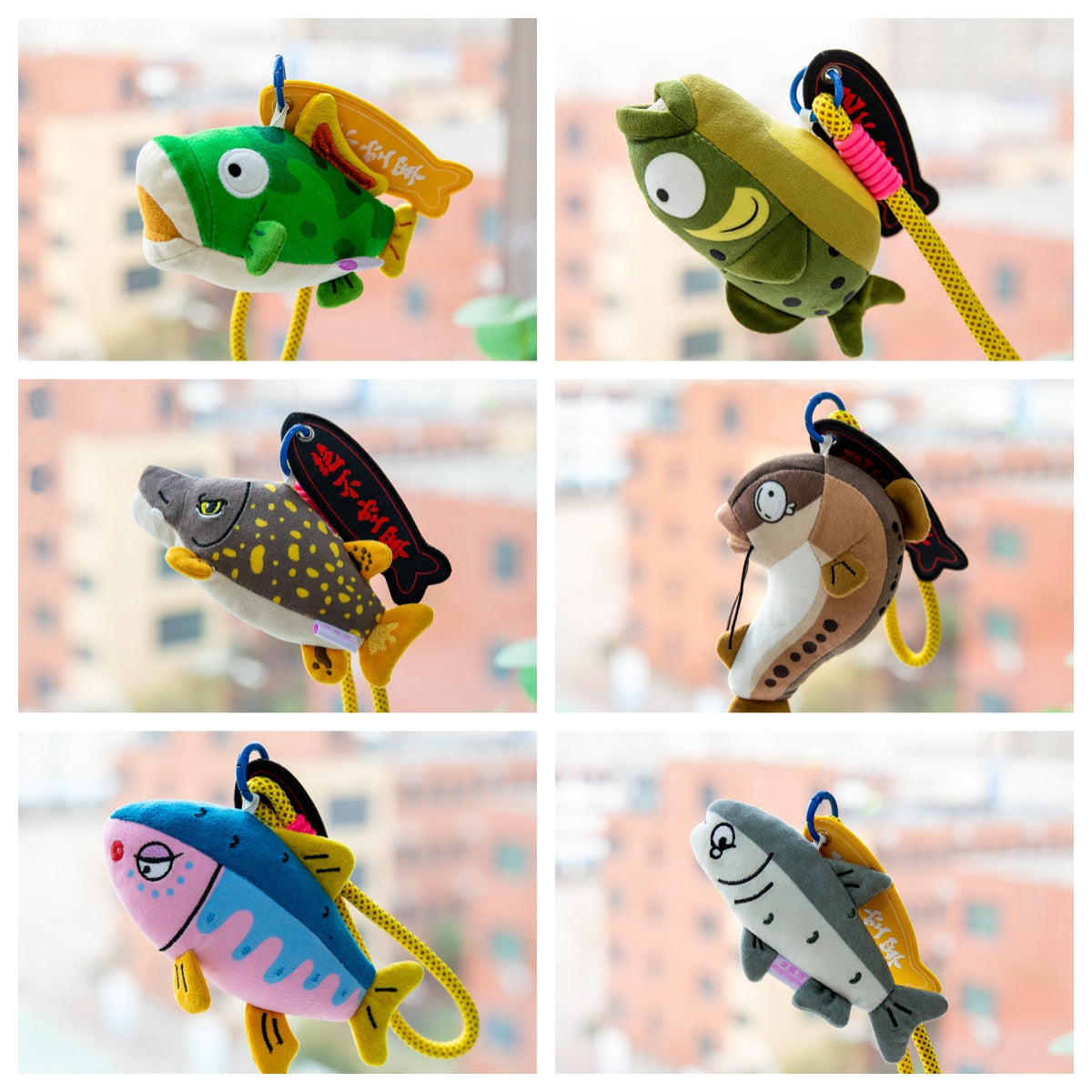 Cute Fish Plush Keychains | Low MOQ Bag Charms