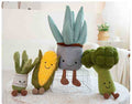 Factory-direct Kawaii veggie plush mix with dangling legs on display for redemption counters