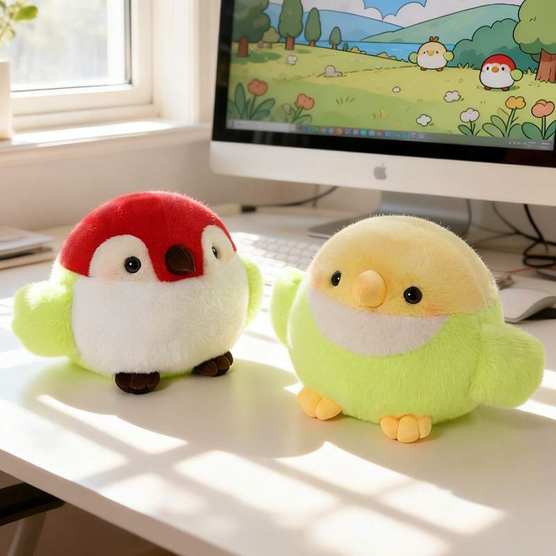 oem-custom-chubby-bird-plush-desk-decor-sourcing-network