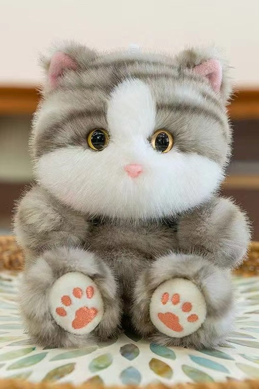 Realistic Cat Plush Toy