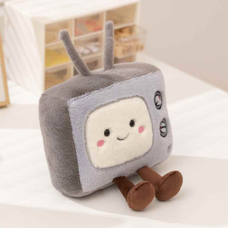 Retro TV plush wholesale claw machine prize