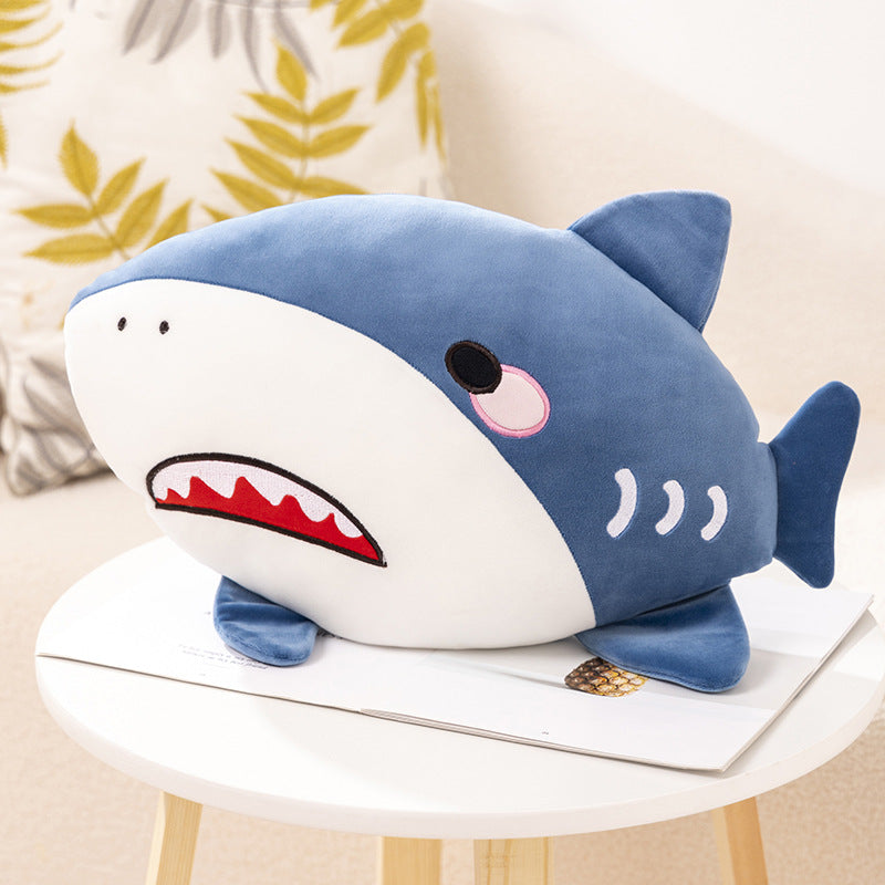 Cute Shark Plush Pillow Toy