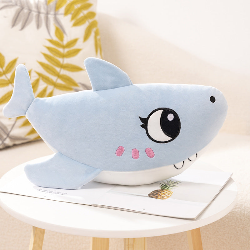 Cute Shark Plush Pillow Toy