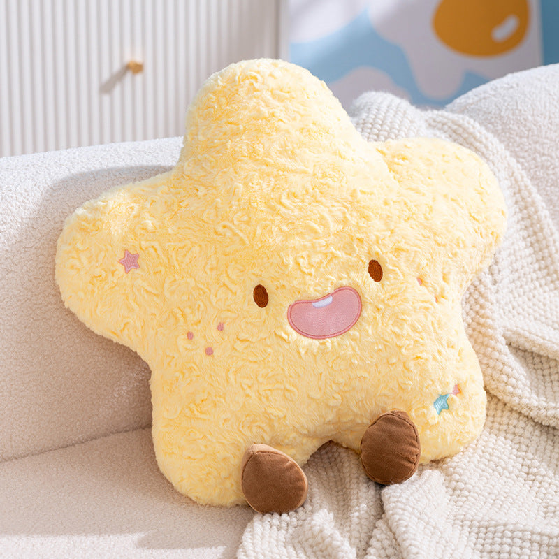 Cartoon-Style Realistic Cloud & Sun & Stars & Rainbow Plush Toys