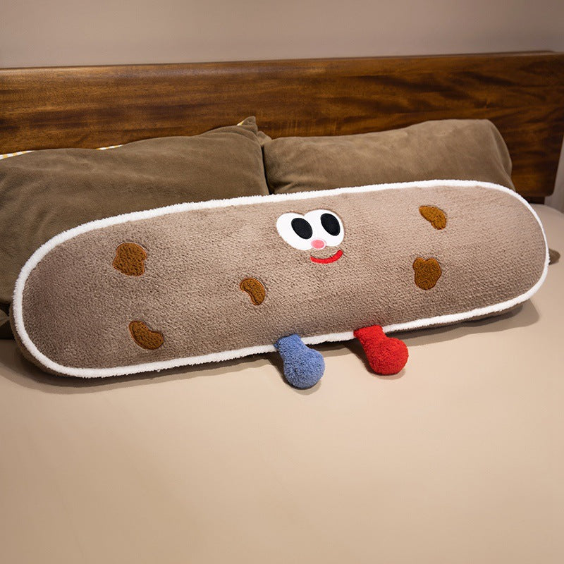 Hamburger & Cookie Bedside Plush Pillows