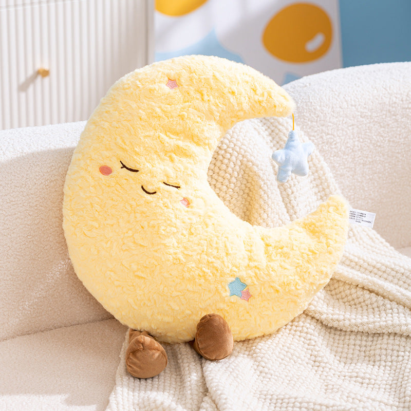 Cartoon-Style Realistic Cloud & Sun & Stars & Rainbow Plush Toys