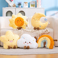 Cartoon-Style Realistic Cloud & Sun & Stars & Rainbow Plush Toys