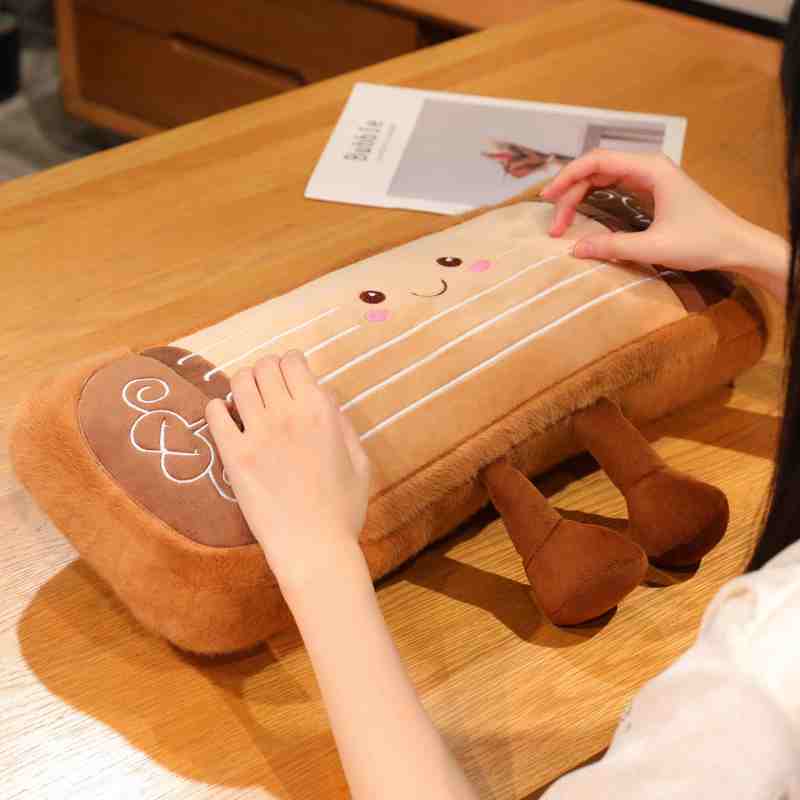 Stuffed Chinese Zither desk pillow, supplied wholesale for B2B arcade redemption counters.